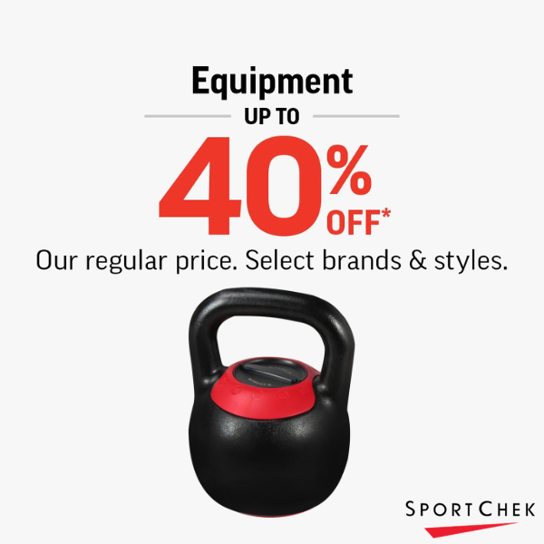 Sport Chek – Fitness Equipment Up To 40% Off! icon