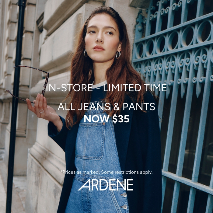 Ardene – All Jeans & Pants Now $35 #ardenelove icon