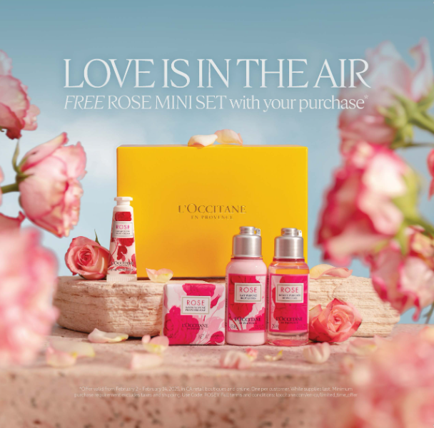 L’Occitane En Provence – L’Occitane Rose Collection Gift Set, Free with Any $125 Purchase icon