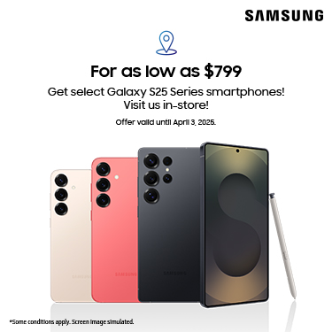 Samsung – For as low as $799 icon