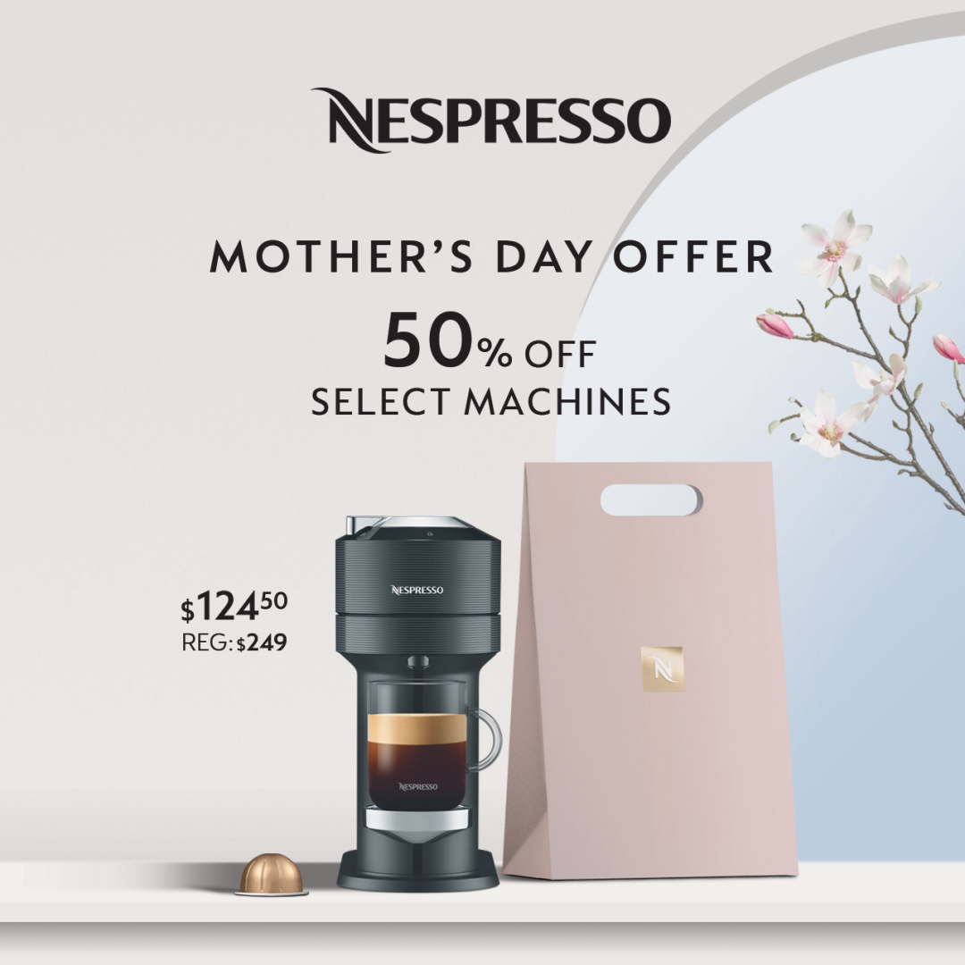 Nespresso CA – Mother’s day machine promotion icon