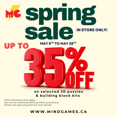 Mind Games – Up to 35% Off on Select Puzzles and Kits! icon