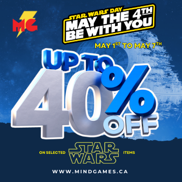Mind Games – 40% off on Selected Star Wars Items icon