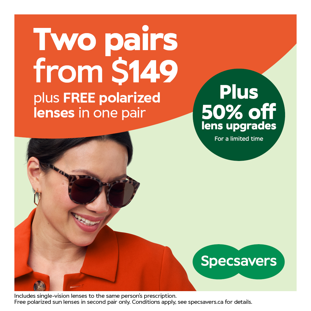 Specsavers – Super Sale Weekend Two Glasses from $149 including Free Polarized PLUS 50% off Lens Upgrades icon