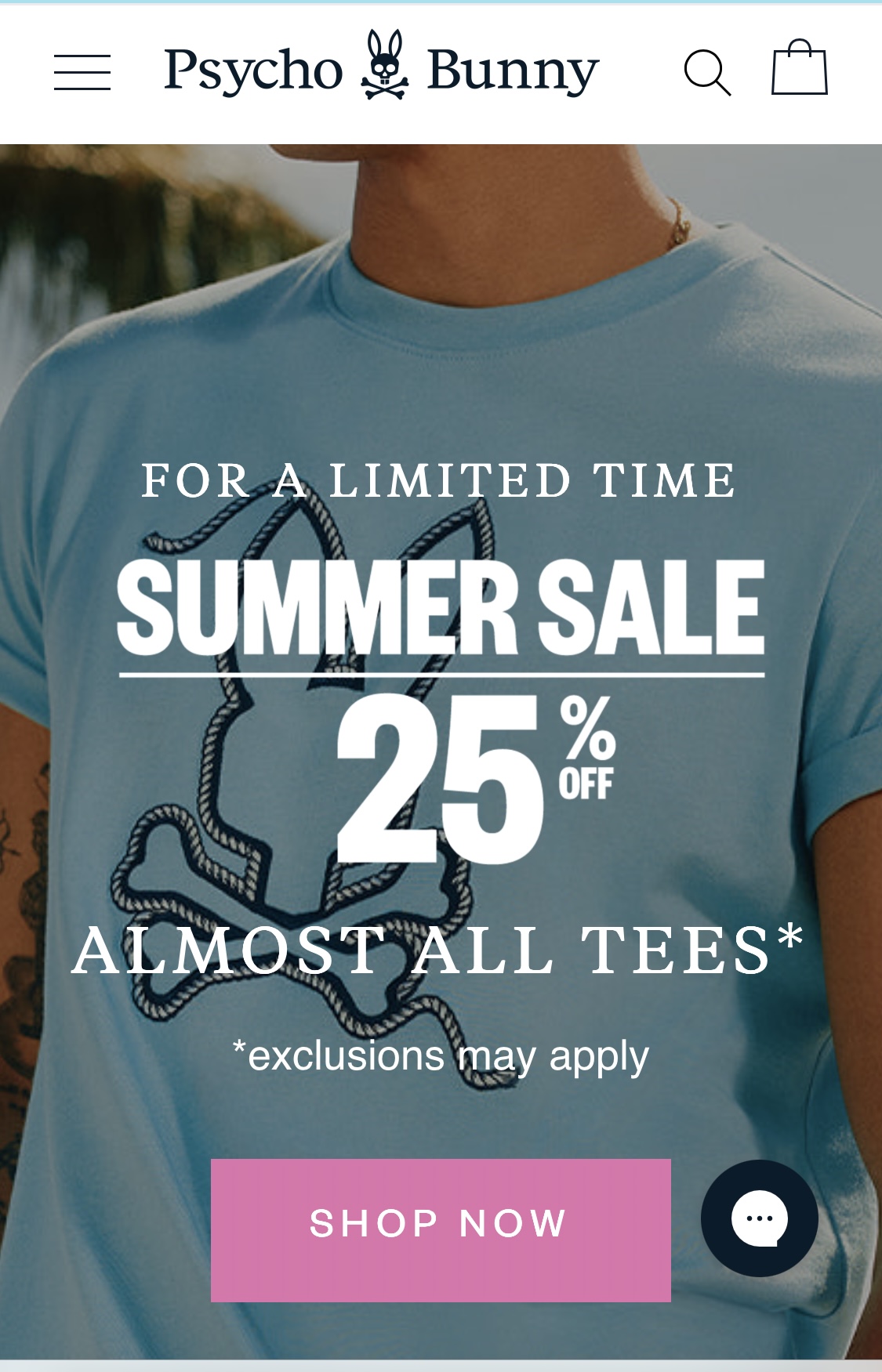 Psycho Bunny – Summer Sale icon