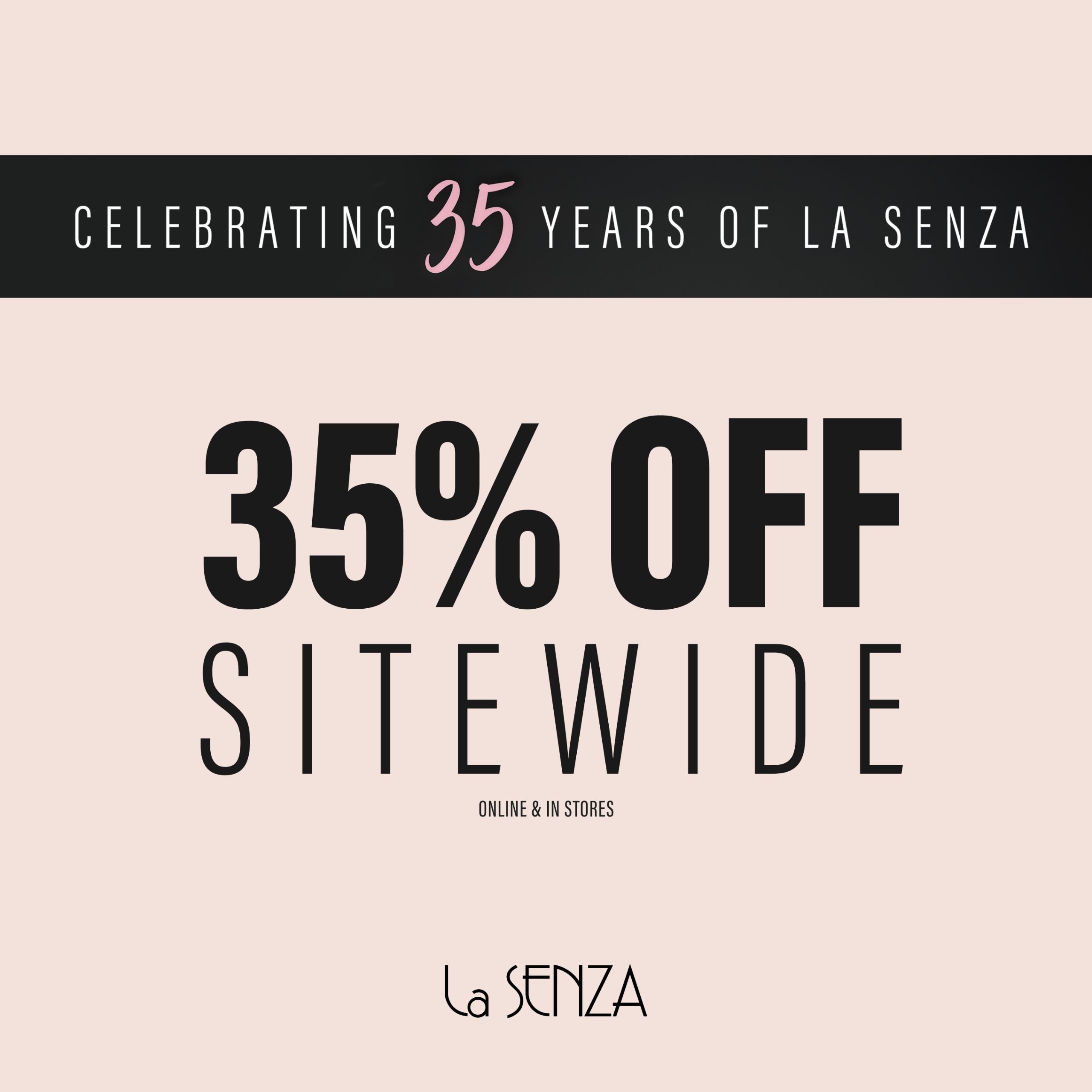 35% OFF EVERYTHING Happy 35th Birthday to us! icon