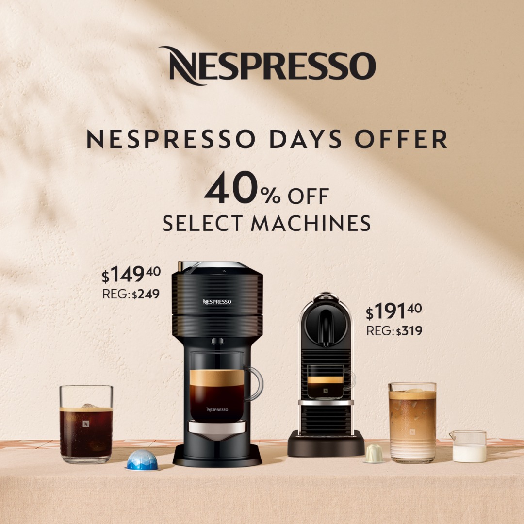 Nespresso days offer icon