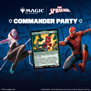 SPM_sma_cmdr_375x375_en Spider-Man Commander Event Magic the Gathering