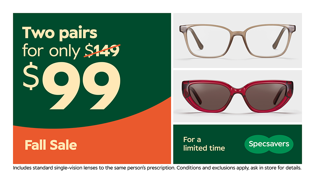 Fall Sale Two Glasses from $99 icon