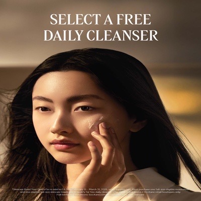 Limited Time: FREE $49 Cleanser with Moisturizer + Treatment icon
