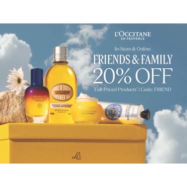 20% Off Everything You Love in L’Occitane icon