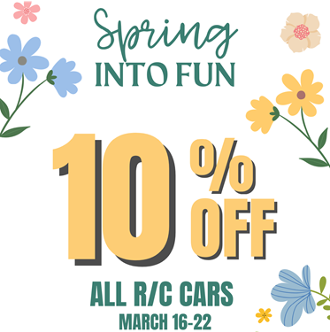 10% off R/C Cars icon