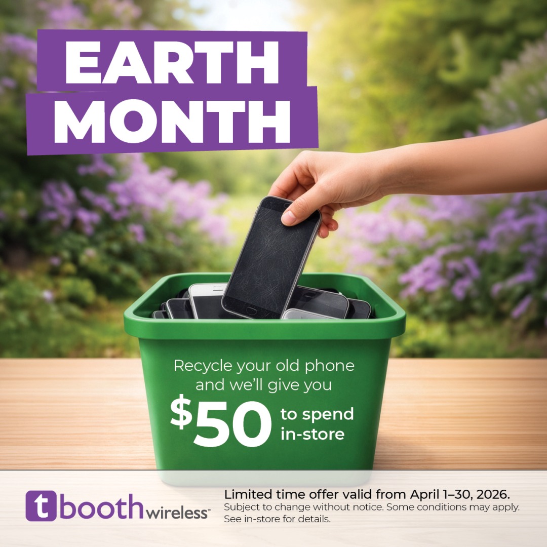 EARTH MONTH: Recycle your old phone icon