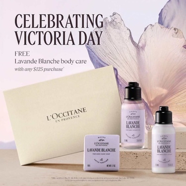 Free Lavender Gift Set with $125 Purchase – Victoria Day Exclusive icon