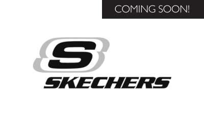 Skechers footwear display showcasing casual sneakers and comfort shoes for men and women