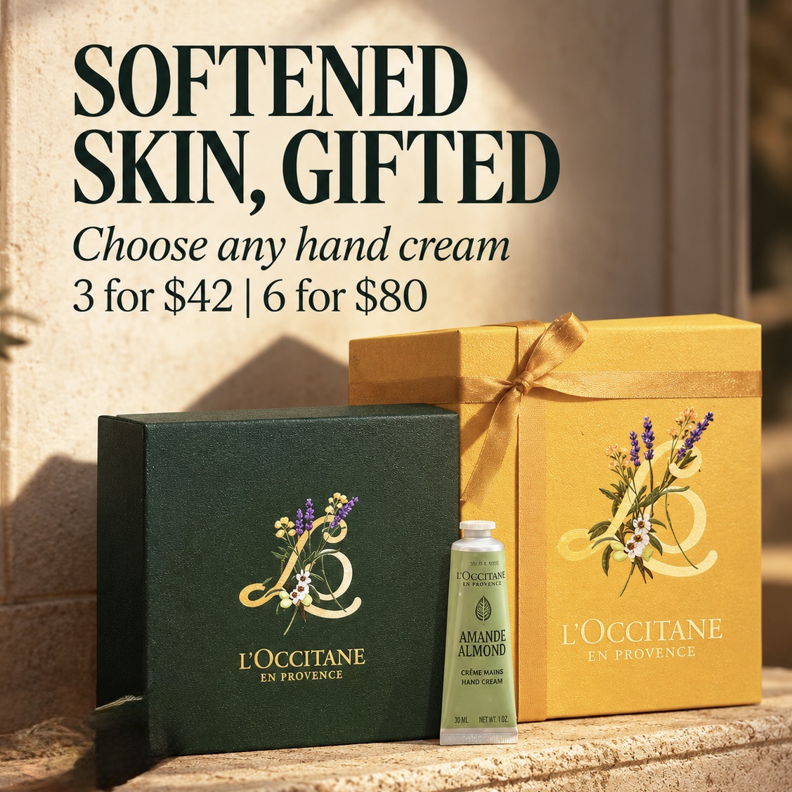 L’OCCITANE Hand Cream Special: 3 for $42 or 6 for $80! icon